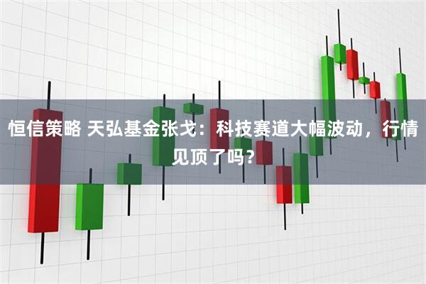恒信策略 天弘基金张戈：科技赛道大幅波动，行情见顶了吗？